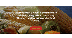 Desktop Screenshot of harvestwithaheart.org