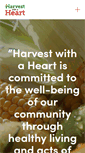 Mobile Screenshot of harvestwithaheart.org
